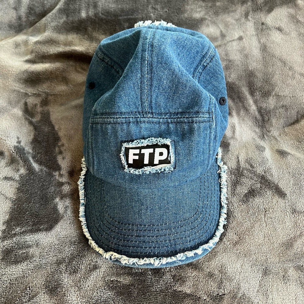 FTP Distressed Denim Men’s adjustable Cap
